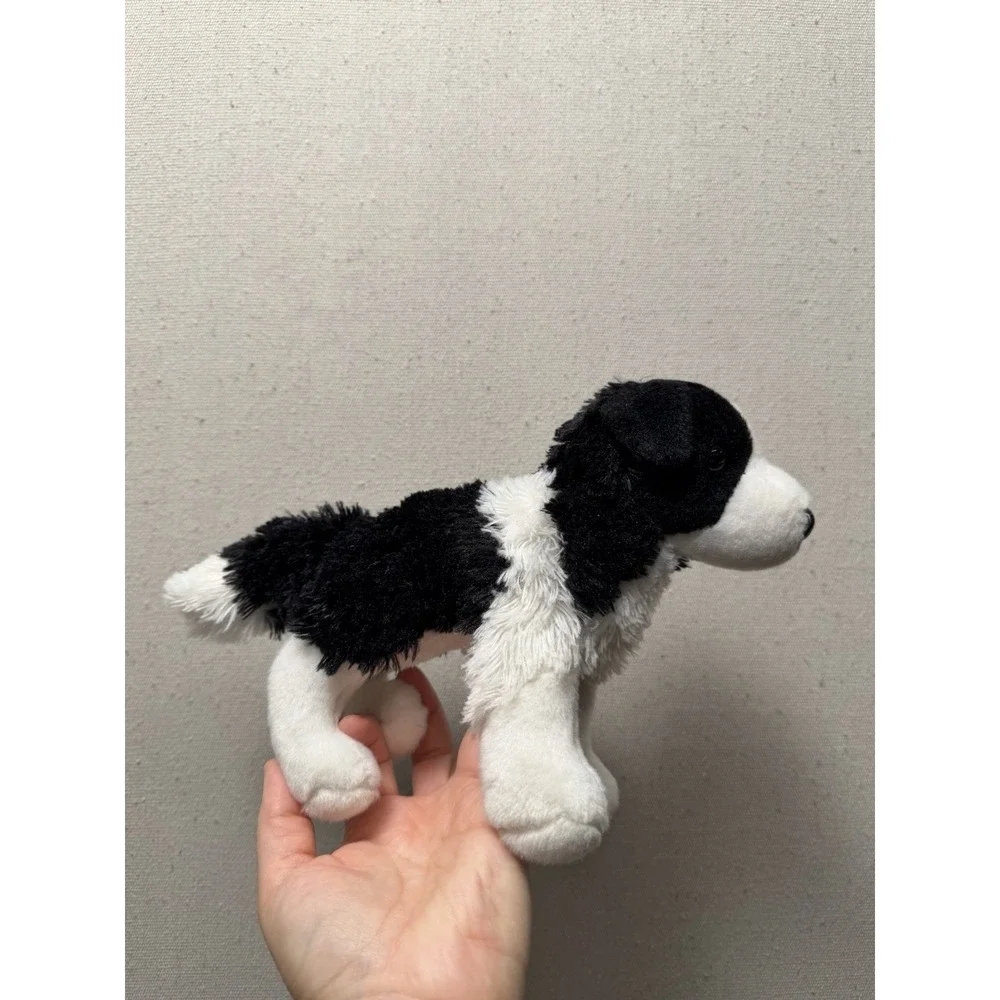 Douglas Border Collie black white stuffed animal plush toy‎ 8